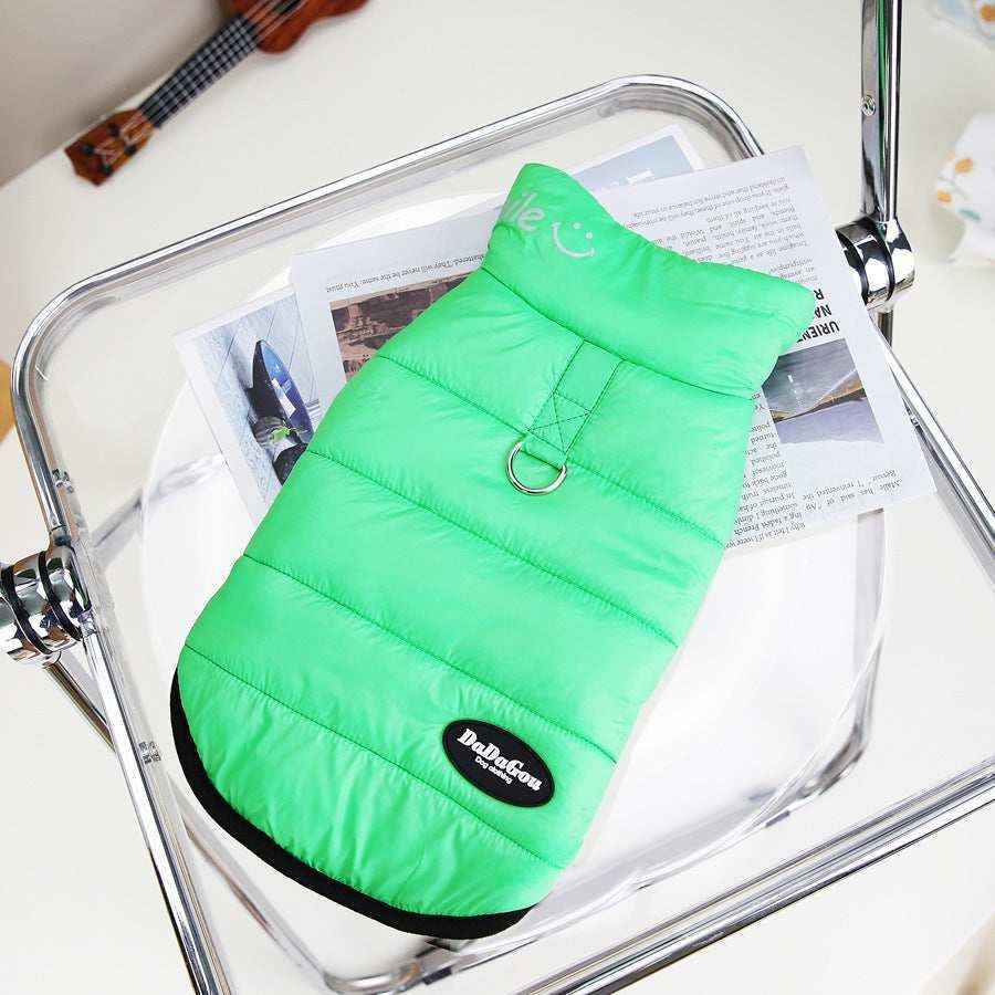 Cappotto "Smile" Dadagou per Barboncino con Pettorina Integrata - immagine 5