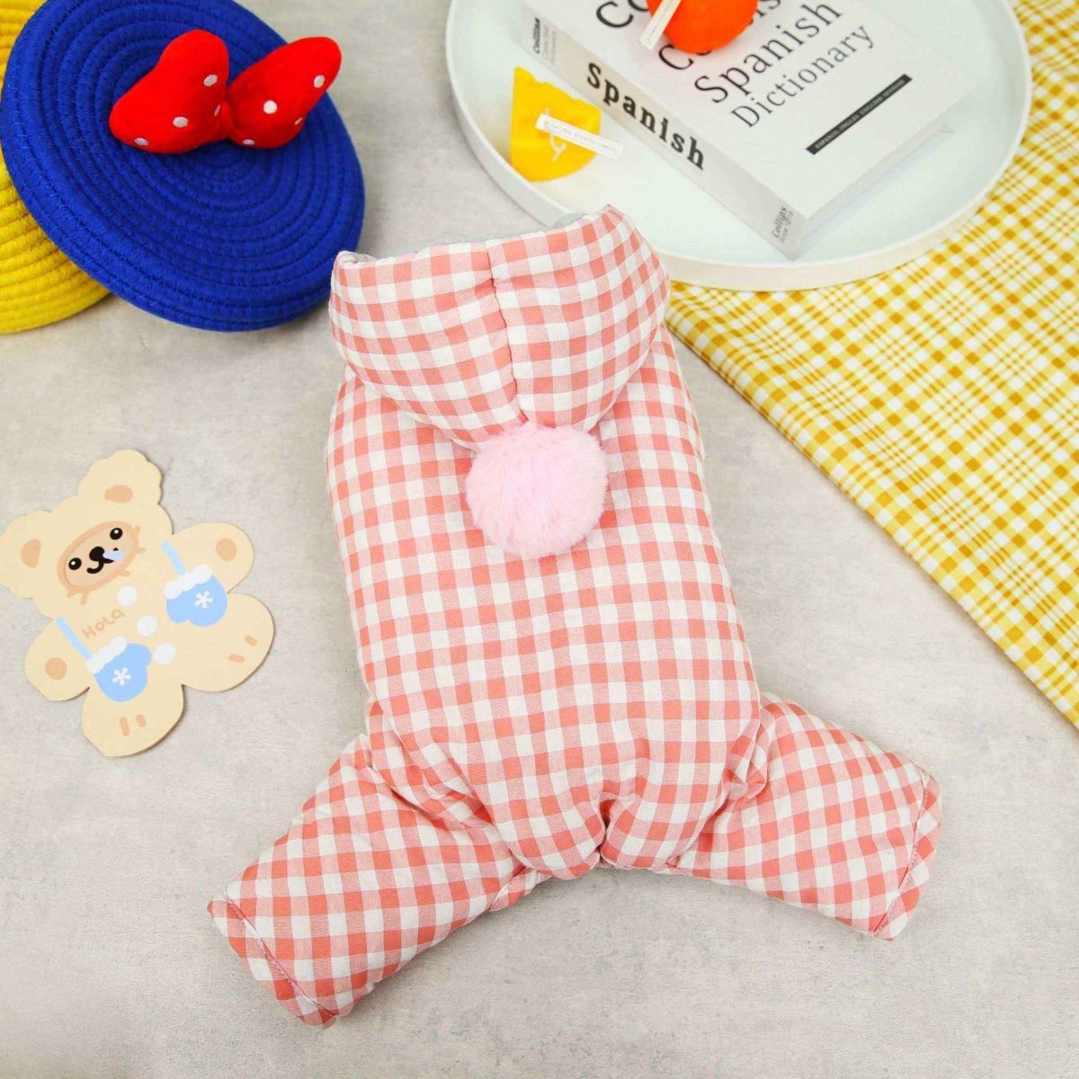 Cappottino per Cani Fantasia "Vichy" – Stile e Comfort per le Passeggiate Invernali - immagine 8