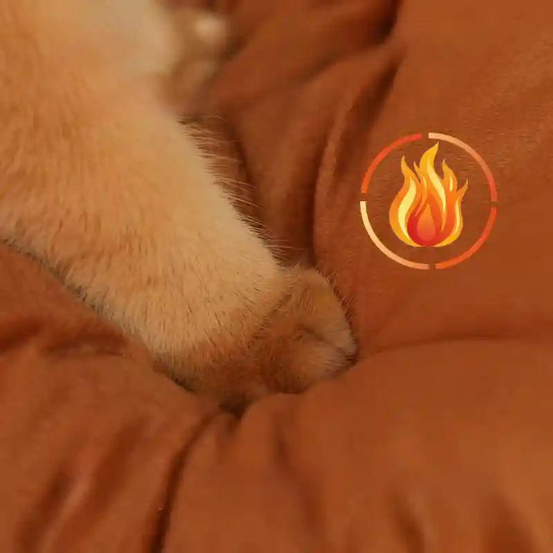 Cuccia Igloo Autoriscaldante per Gatti e Cani - immagine 6