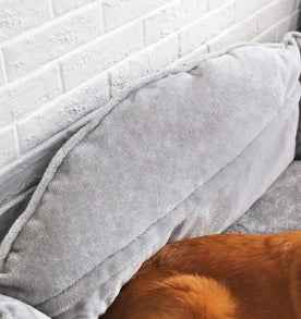 Cuccia Concerto Schienale Alto - Pile Calda Rettangolare - immagine 3