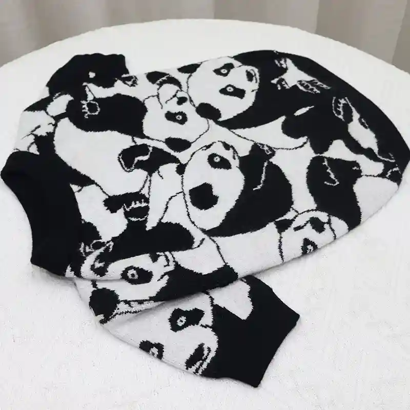 Maglione per Cani Panda - Caldo in Lana Morbida - immagine 6