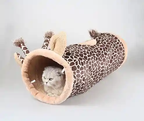 Gioco Tubo Sonoro per Gatti - Peluche Interattivo 70cm - immagine 7