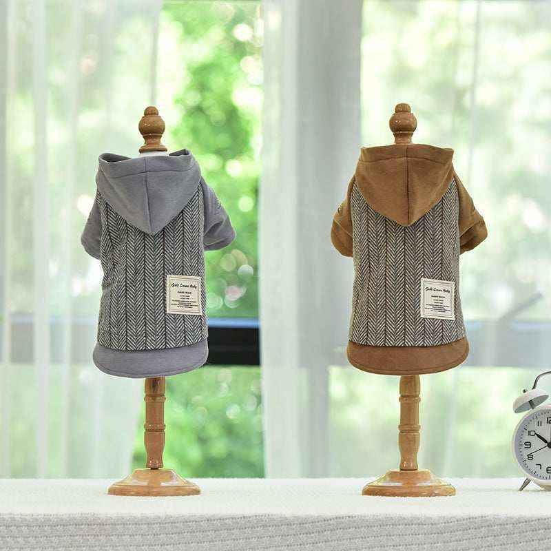 Cappottino Scamosciato per Maltese "Monaco" Elegante e Caldo - immagine 2