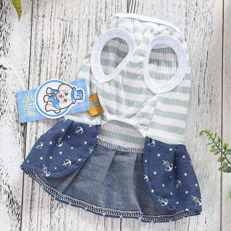 Vestito per cani "Ocean" con gonnellina e stile principessa | DogModa - immagine 6