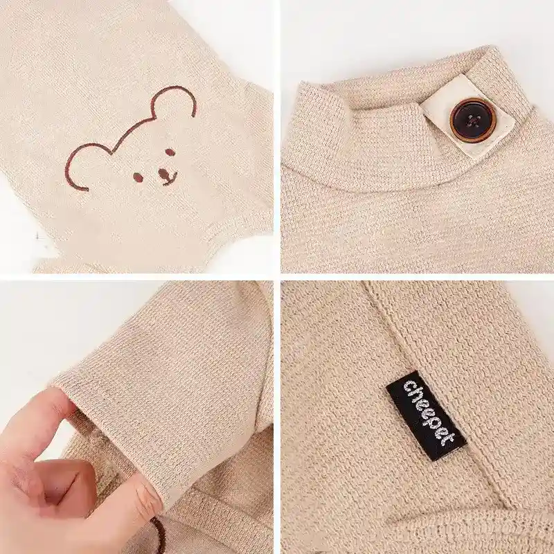 Vestito per Cani "Mombasa" con Orsetto - Eleganza e Comfort per Piccoli Amici - immagine 6