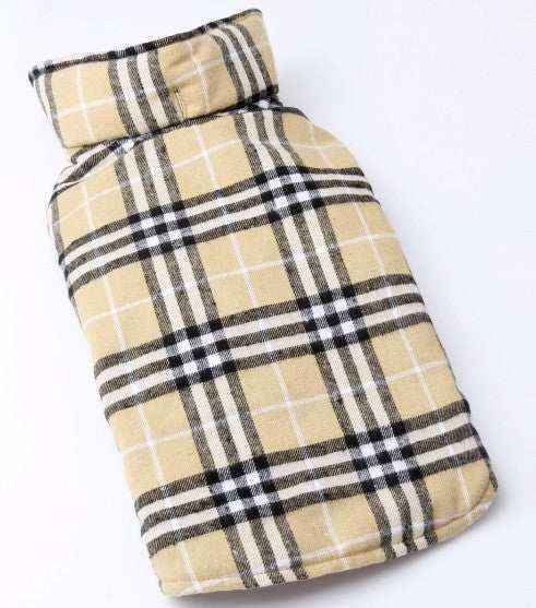 Cappotto per Cani Smanicato per Labrador Golden Retriver - Modello "Tartan" - immagine 6