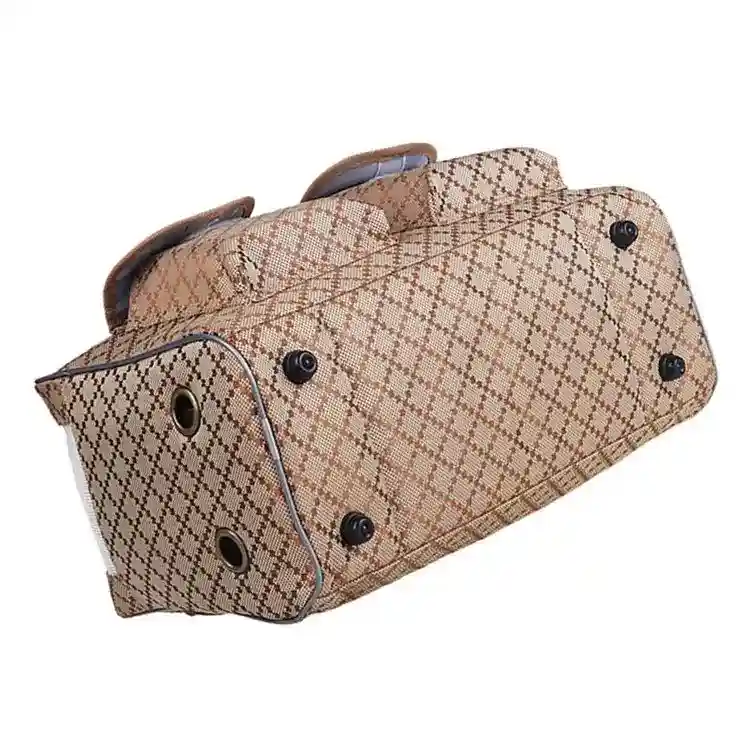 Borsa Trasportino Elegante "Venezia" per Cani e Gatti con Tracolla - immagine 6