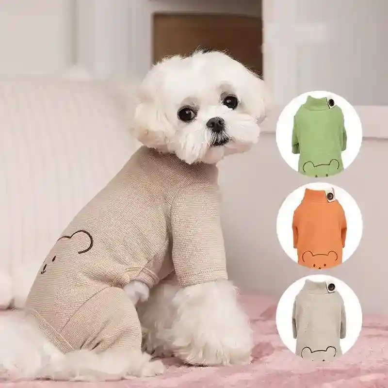 Vestito per Cani "Mombasa" con Orsetto - Eleganza e Comfort per Piccoli Amici - immagine 2