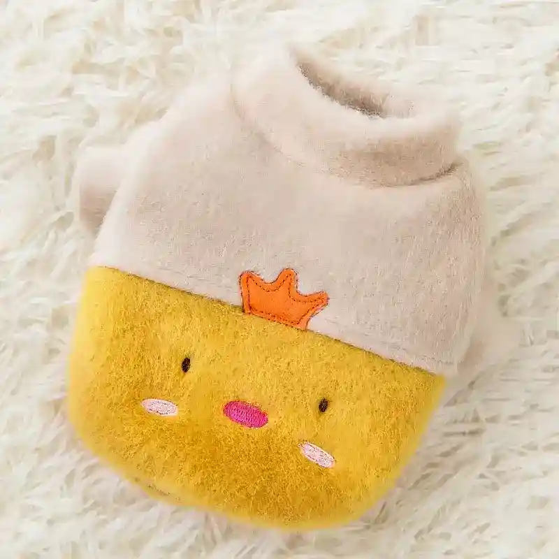 Vestito per Cani "Cartoon" in Pile Caldo con Fantasie Uniche - immagine 8