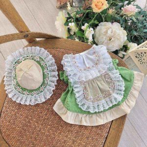 Vestito Tirolese per Gatti con Cappellino e Ricami 🎀