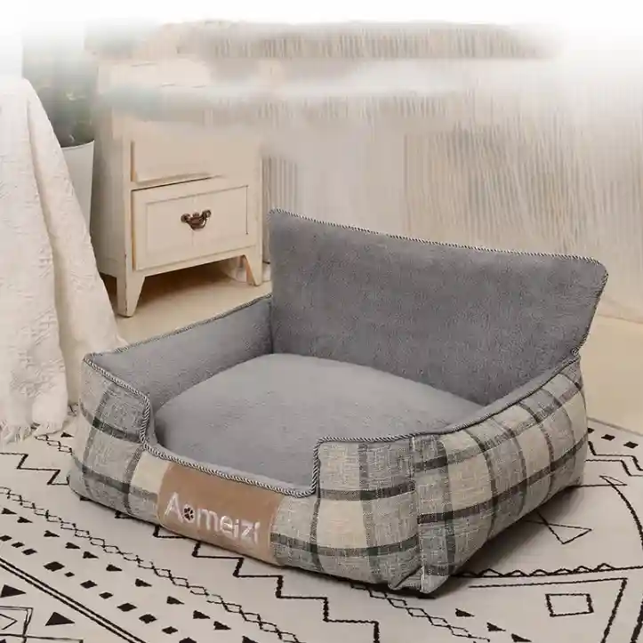 Cuccia Rettangolare per Cani - Con Schienale Rialzato - immagine 5