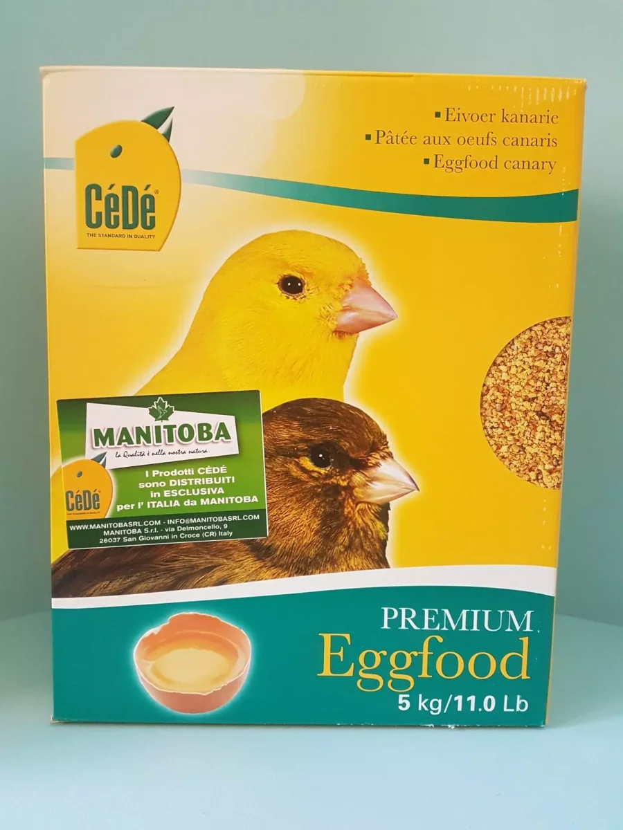 CéDé | Pastoncino secco con uovo per canarini (confezione da 5 kg) - immagine 2