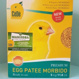 CéDé | Pastoncino morbido con uovo per canarini (confezione da 5 kg)