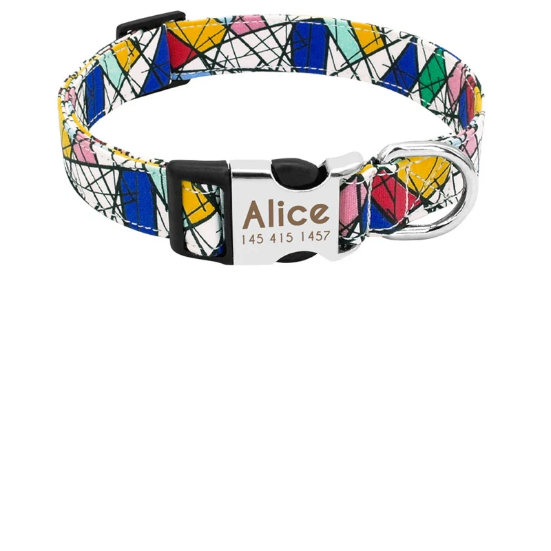 Collare Personalizzato Cani - Incisione Nome e Numero - immagine 5