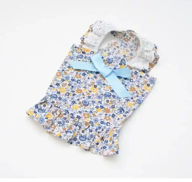 Vestito per Barboncino Toy con Fiocchetto - Modello Ribbon, Eleganza e Comfort - immagine 6