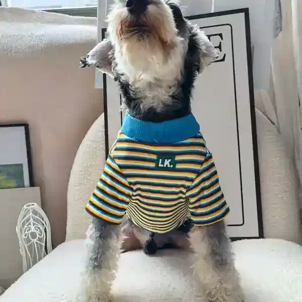 Maglia a Righe Elasticizzata per Cani - Calda e Confortevole - immagine 5