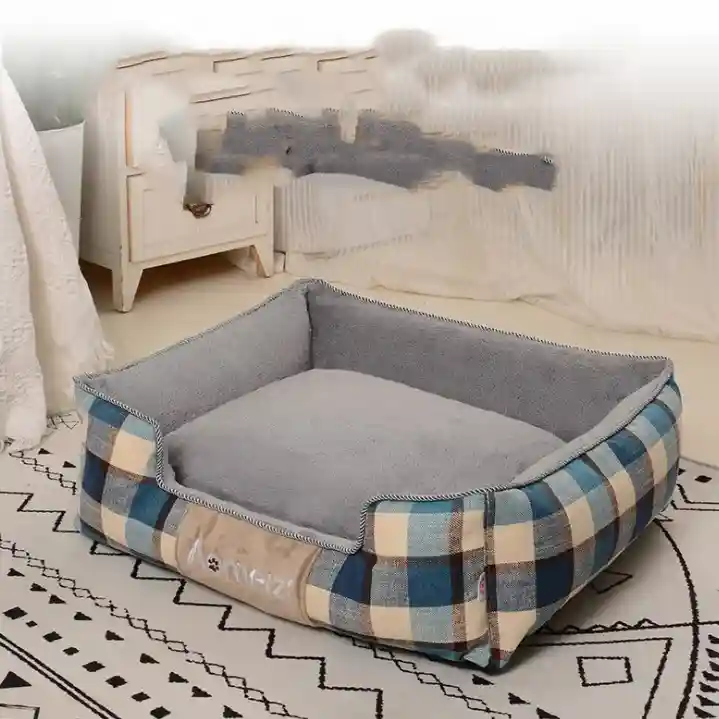 Cuccia Rettangolare per Cani - Con Schienale Rialzato - immagine 4