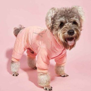 Tutina per cani taglia piccola in velluto "Buffy"