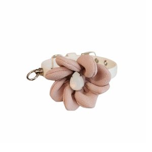 DIAMOND FLOWER COLLAR WHITE