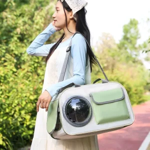 Zaino Trasportino Capsula Spaziale per Cani e Gatti