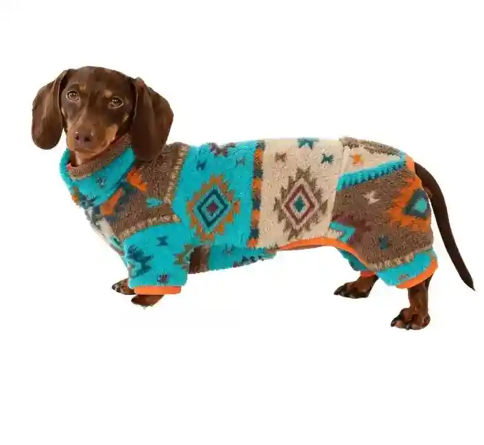 Dog Autumn And Winter Warm Thick Four-legged Pet Clothing - immagine 6