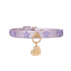 STARS COLLAR LILAC DORE/GOLD
