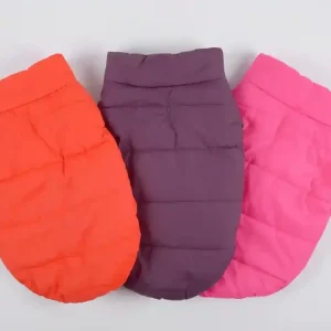 Cappottino per Cani Anti-Vento con Fodera in Pile