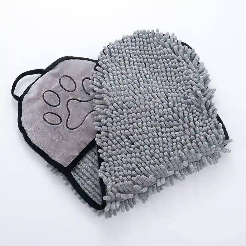 Asciugamano Microfibra Cani e Gatti - Assorbente Rapido - immagine 4