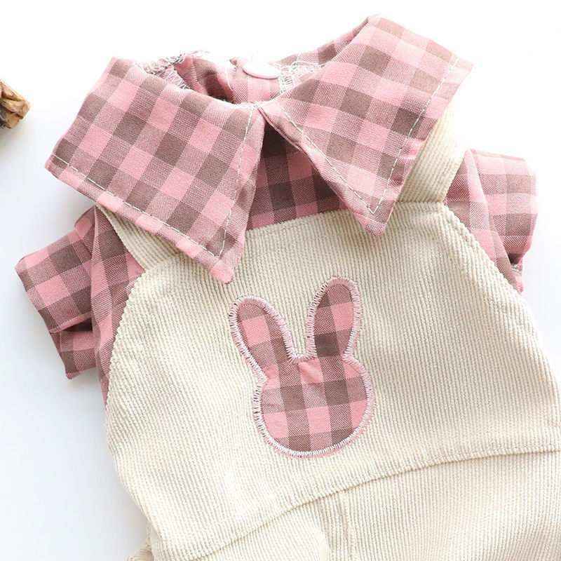 Tutina per Cani di Piccola Taglia con Ricamo "Romantica Salopette" - immagine 5