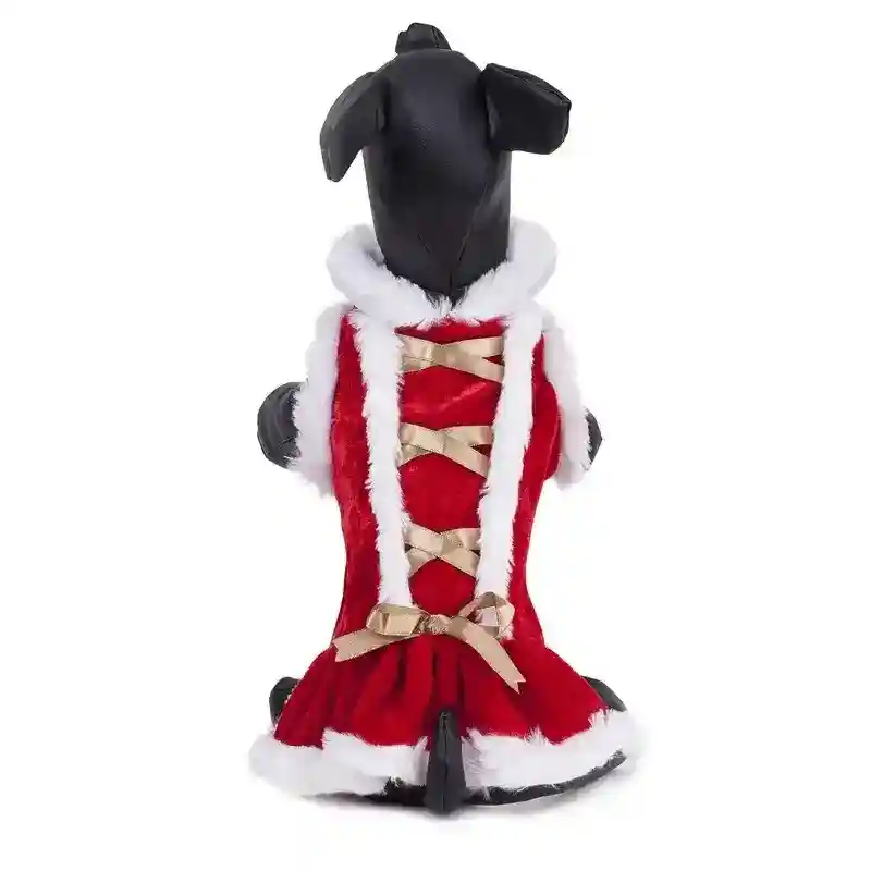 Vestito per cani da Babbo Natale smanicato – Il look perfetto per le festività natalizie - immagine 8