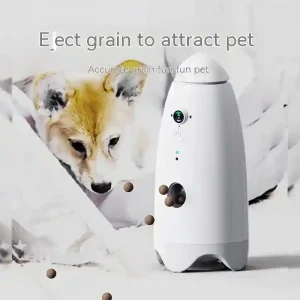Telecamera Smart per Cani Gatti con Dispenser Cibo