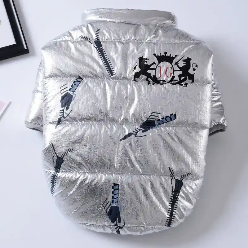 Cappotto Impermeabile Cani Bulldog Zip - Imbottito - immagine 8