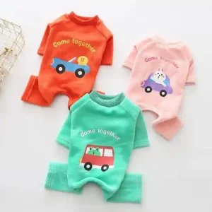 Tutina per Cani Modello "Togheter" - Comfort e Stile per le Giornate Fredde