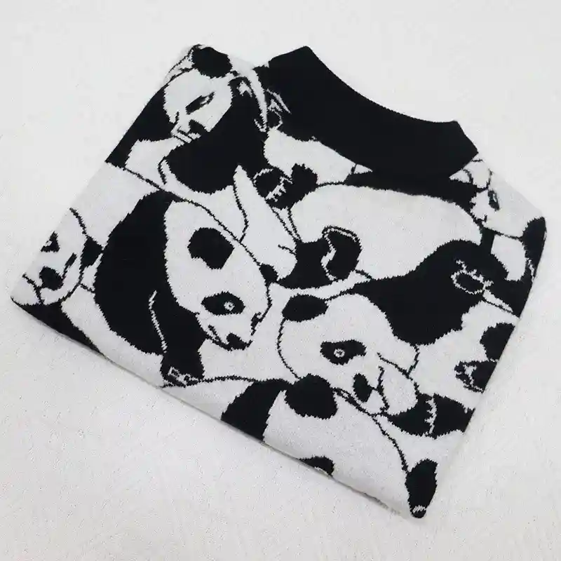 Maglione per Cani Panda - Caldo in Lana Morbida - immagine 3