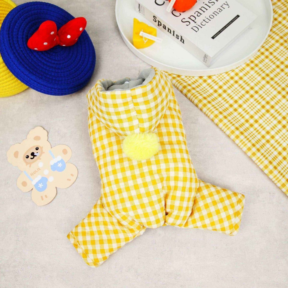 Cappottino per Cani Fantasia "Vichy" – Stile e Comfort per le Passeggiate Invernali - immagine 7