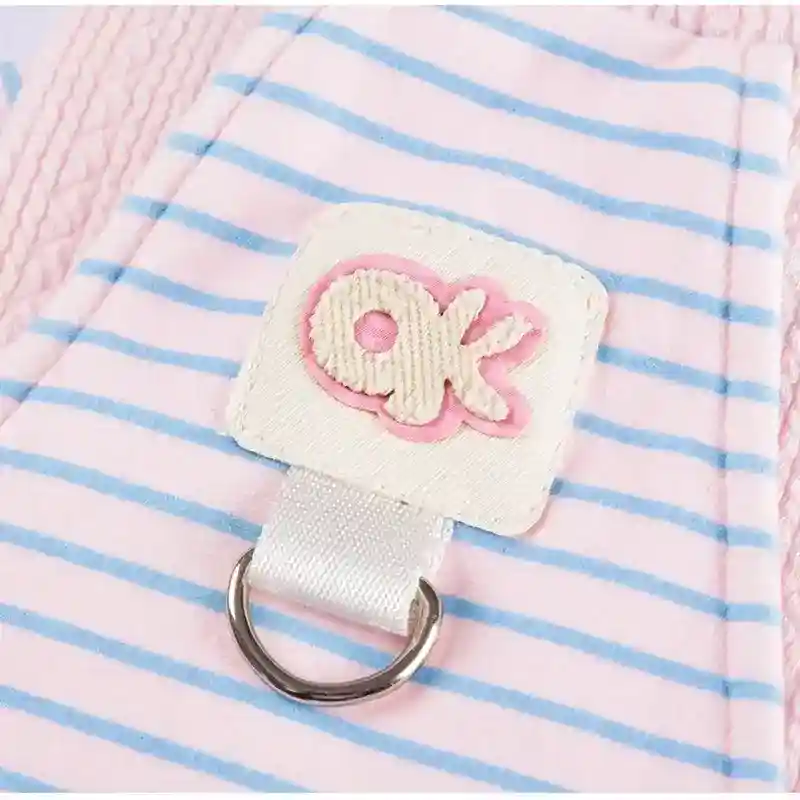 Maglie a Righe per Cani con Anello Pettorina - OK Style - immagine 5