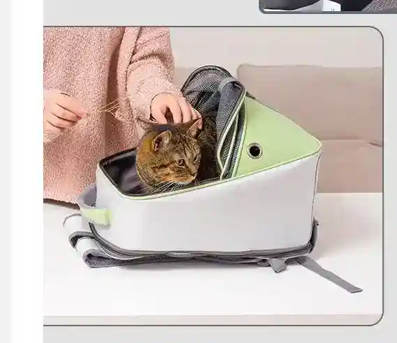 Zaino Trasportino "Exploit" per Cani e Gatti in Nylon Antigraffio - immagine 3