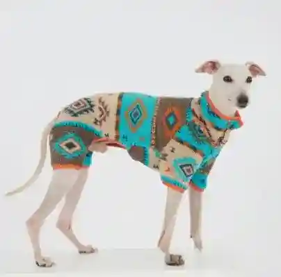 Dog Autumn And Winter Warm Thick Four-legged Pet Clothing - immagine 4