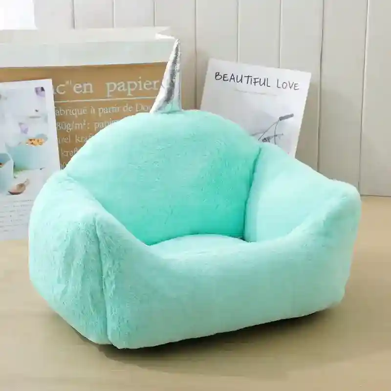 Cuccia Unicorno per Cani e Gatti - Morbido Pile Imbottito - immagine 9