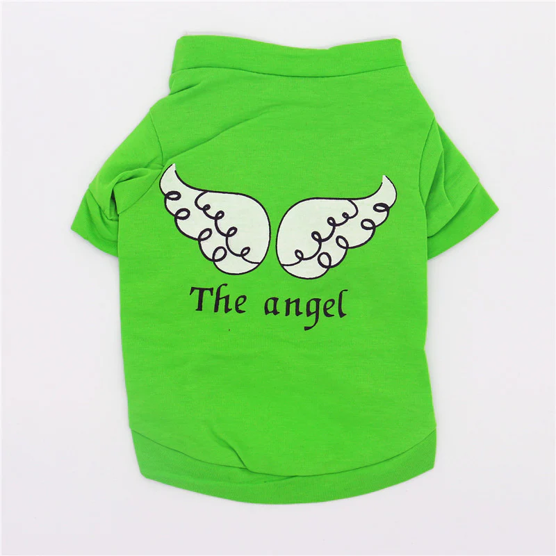 Angel Printed Dog Cat T-shirt - immagine 8