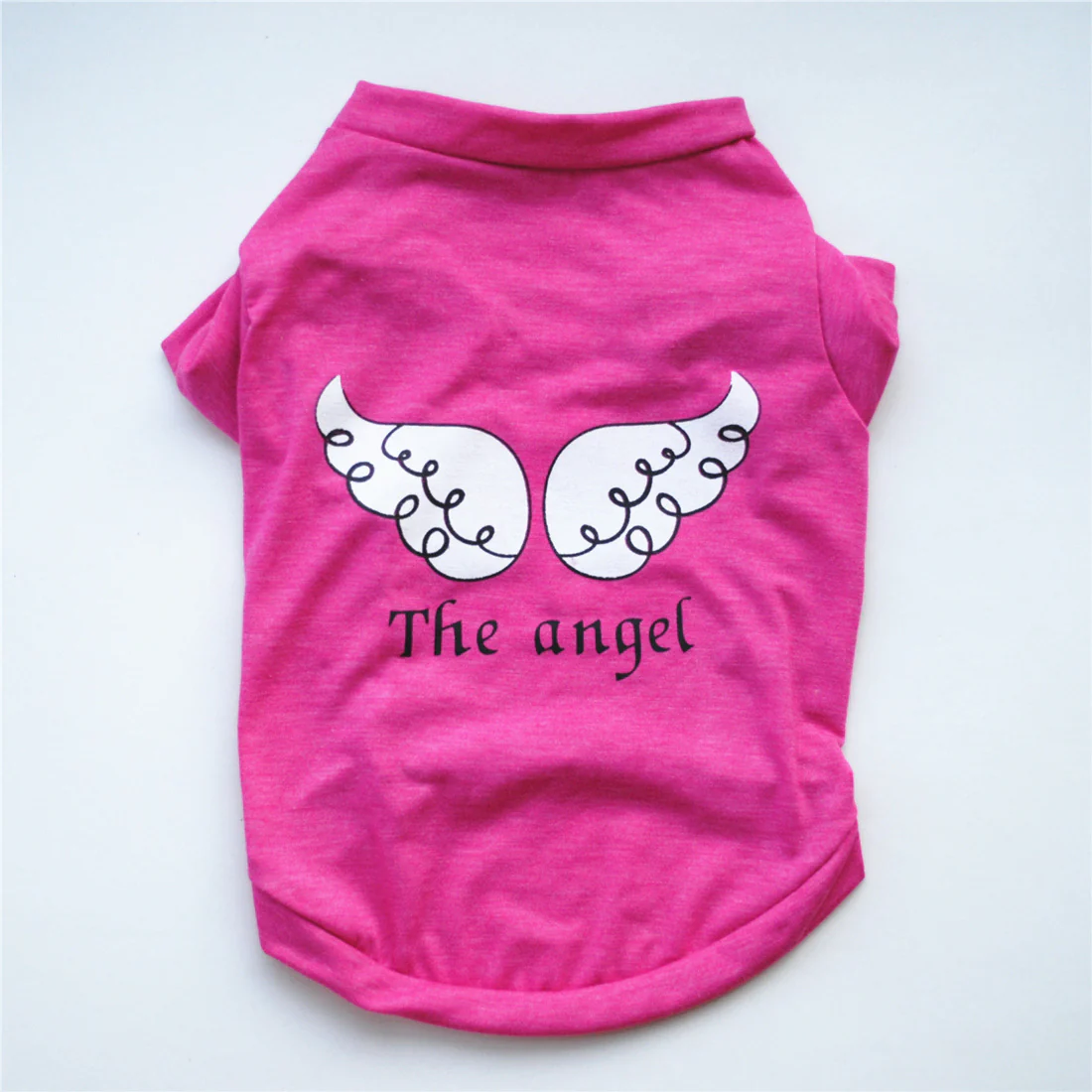 Angel Printed Dog Cat T-shirt - immagine 5