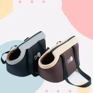 Borsa Pet Fang Fang Calda con Tracolla e Fondo Rigido