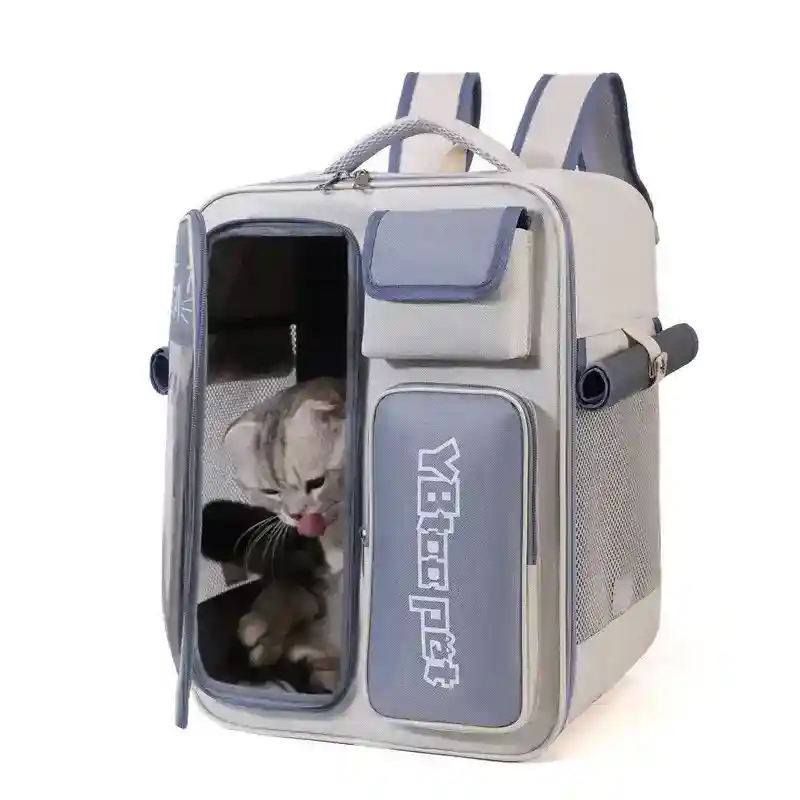 Zaino Trasportino per Gatti - Antigraffio e Idrorepellente - immagine 5