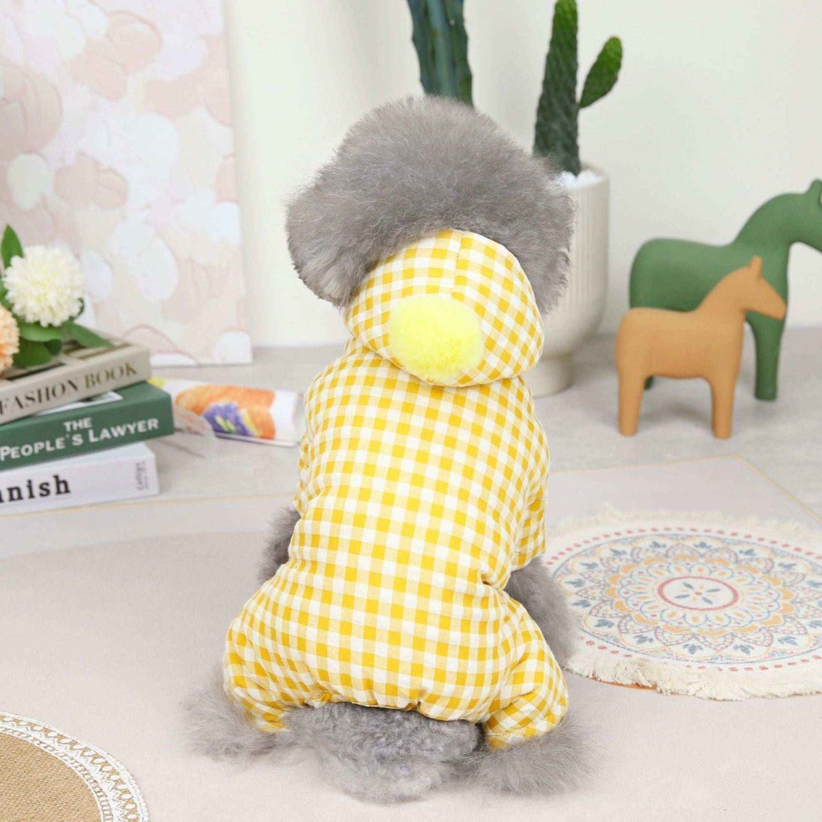 Cappottino per Cani Fantasia "Vichy" – Stile e Comfort per le Passeggiate Invernali - immagine 2