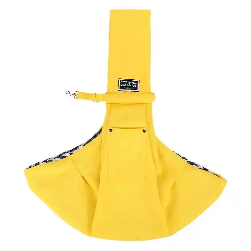 Borsa Trasportino Monospalla per Cani e Gatti con Guinzaglio di Sicurezza - immagine 3