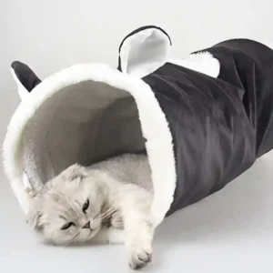 Gioco Tubo Sonoro per Gatti - Peluche Interattivo 70cm