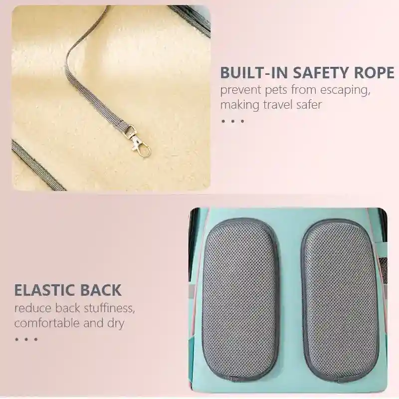 Zaino Trasportino Cani Espandibile DogModa: Viaggio e Comfort - immagine 5