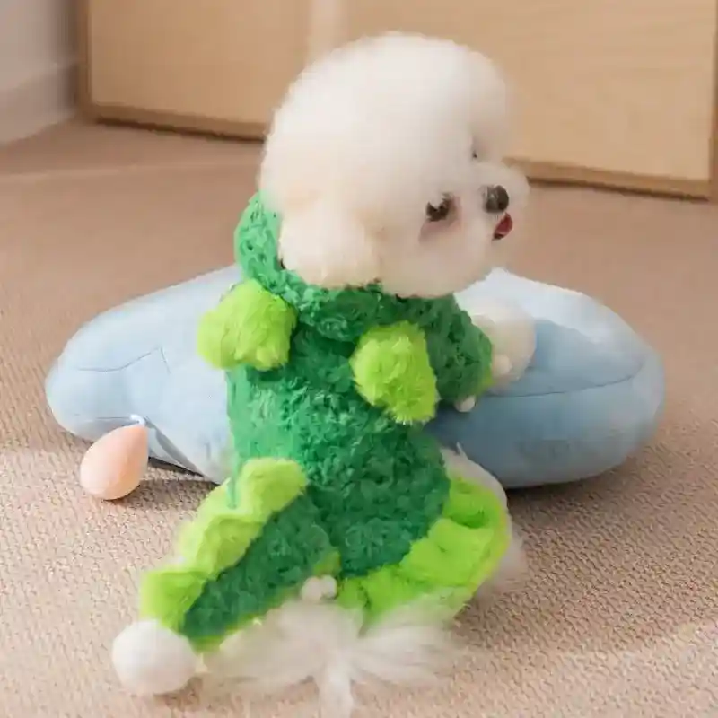 Cappotto Dinosauro per Cani con Cappuccio - Imbottito - immagine 9