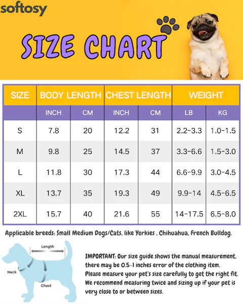 Casual Bear Decor Striped Shirt Dog Hoodie - immagine 9