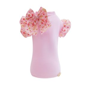 T-shirt Floreale Rosa